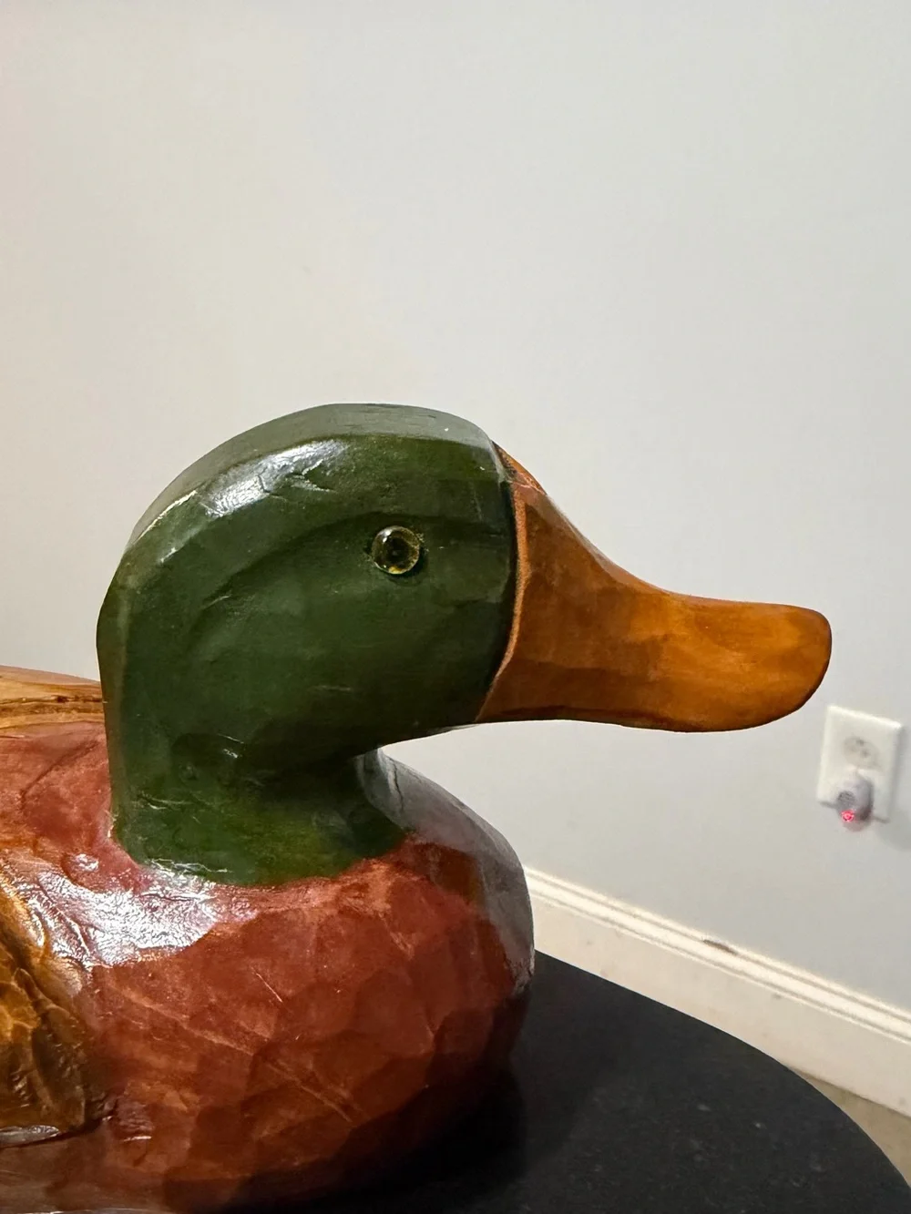 Wooden Carved Duck